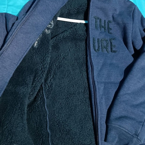 Losan sweatshirt jacket new, deep blue, size 16