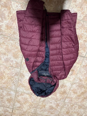 Funky Buddha jacket berry large like new