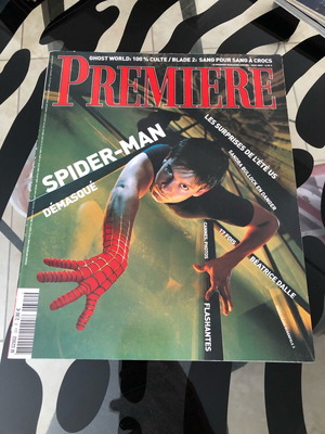 Premiere Spider-Man #304 French magazine used with Minority Report poster