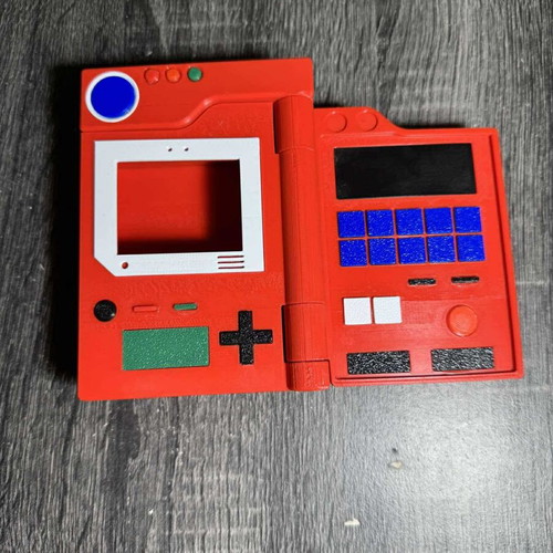 Pokedex Deck Box decorative custom made for 66 Pokemon cards