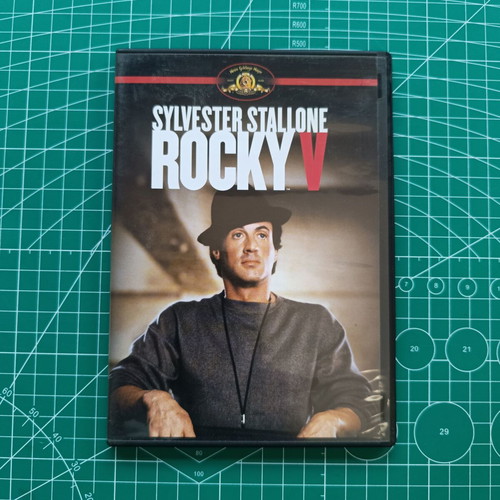 Rocky V DVD like new, action with subtitles
