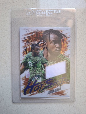 Futera 2025 Ademola Lookman HotShots Memorabilia 17/21 New