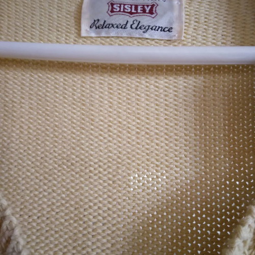 Sisley knitted sweater used, size M