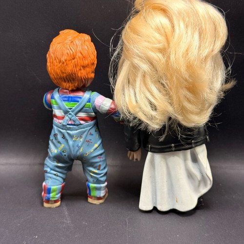 Bride of Chucky Honeymoon Tiffany figures used, bundle