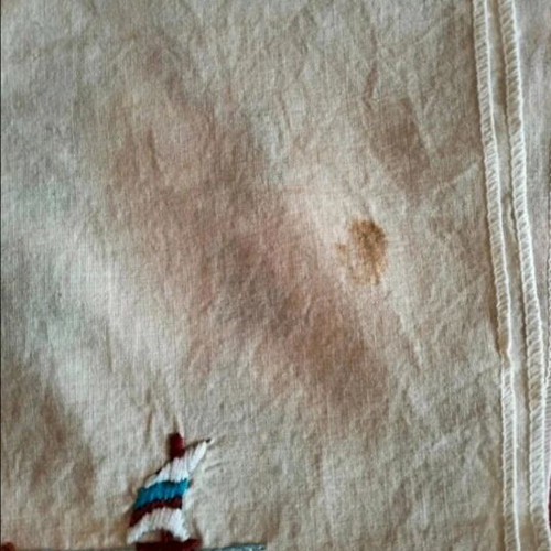 Handmade embroidery sea-themed wall art on cotton fabric, new