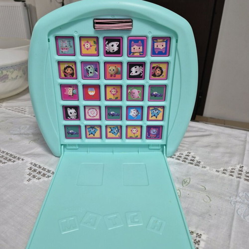 Match board game Gabby's Dollhouse used for 2 players 4+ years