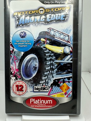 Motorstorm Arctic Edge PSP Platinum like new, complete in box