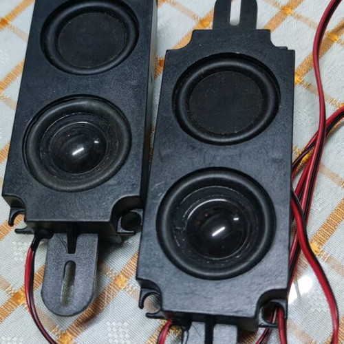 LED TV speakers new, set of 2 pieces