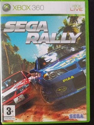Sega Rally Xbox 360 game used, very good condition
