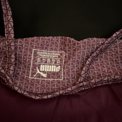 Puma women's sports tank top new, purple, size XL