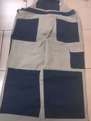 Kapriol Kalahari work overalls with suspenders beige new