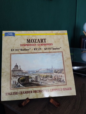Mozart Συμφωνίες Haffner & Jupiter LP βινύλιο