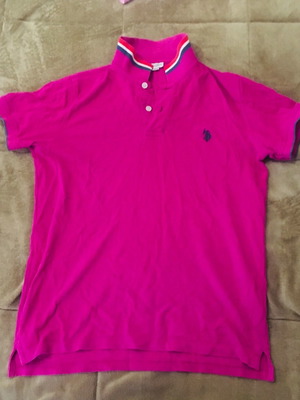 Μπλούζα U.S. Polo Assn. ροζ σαν καινούργια, μέγεθος S