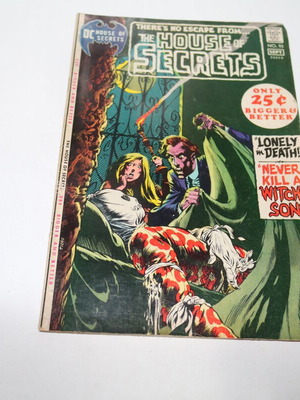House of Secrets #93 comic book used, 1971