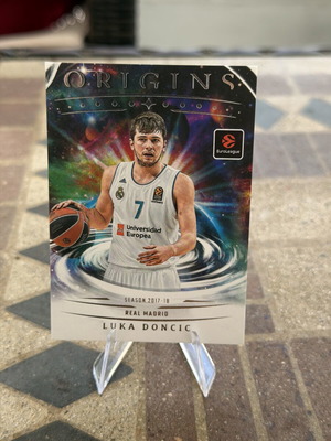 2024-25 Panini Origins EuroLeague βασική κάρτα Luka Doncic Real Madrid 2017-18
