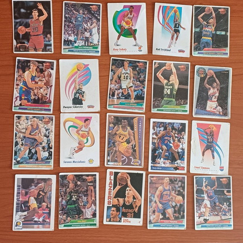 NBA Fleer and Topps collectible cards used, pack of 20