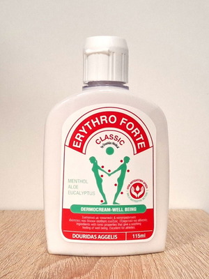 Erythro Forte Classic warming cream for muscle pain & joints 115ml new
