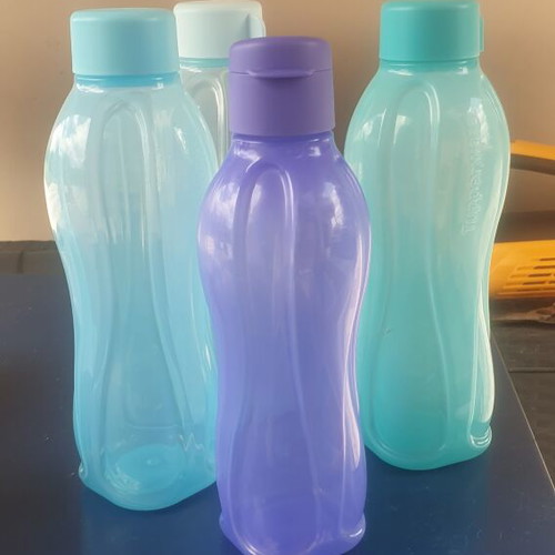 Tupperware set of 4 bottles, 3 × 1 l and 1 × 500 ml, eco series