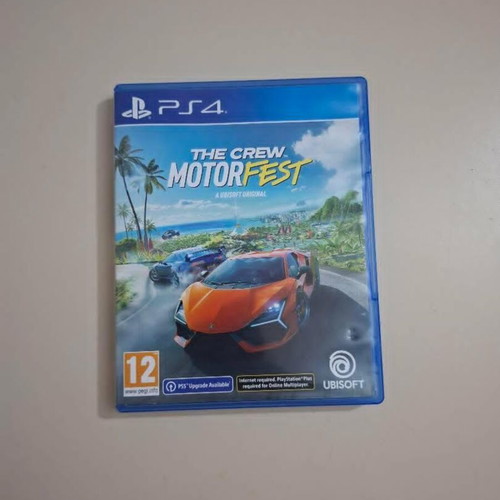 The Crew Motorfest PS4 game like new
