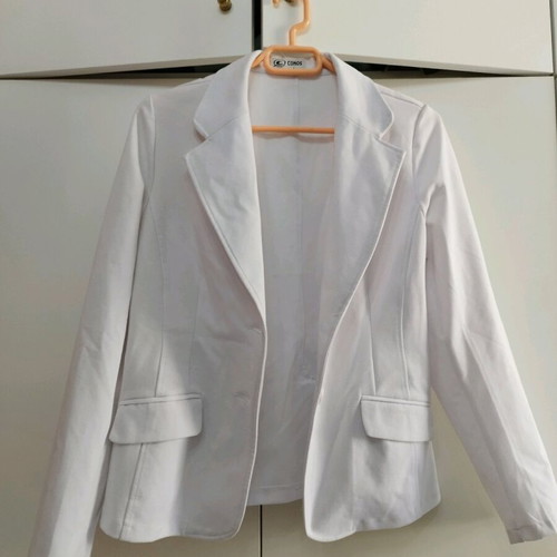 White jacket like new, size L