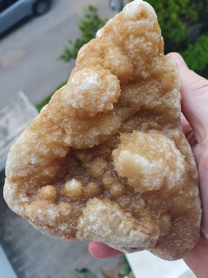 Botryoidal Aragonite or Calcite from Megara, new