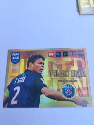Panini FIFA 365 2017 limited edition κάρτα Thiago Silva
