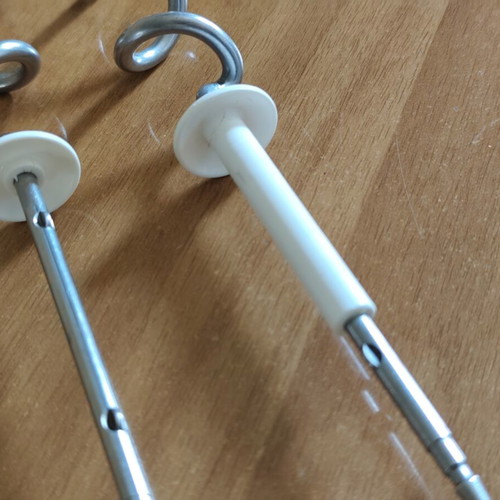 Dough Hooks for Hand Mixer like new, set of two metal