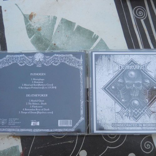 Pathogen / Deathevoker Consecrated In Morbidity CD, numbered