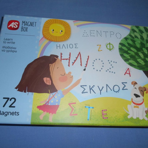AS Magnet Box Learn to Write new educational magnetic game