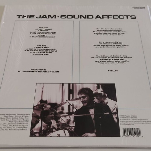 The Jam Sound Affects LP new, rock