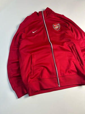 Nike Vintage Arsenal 2012-2013 Red Track Jacket Size M Like New