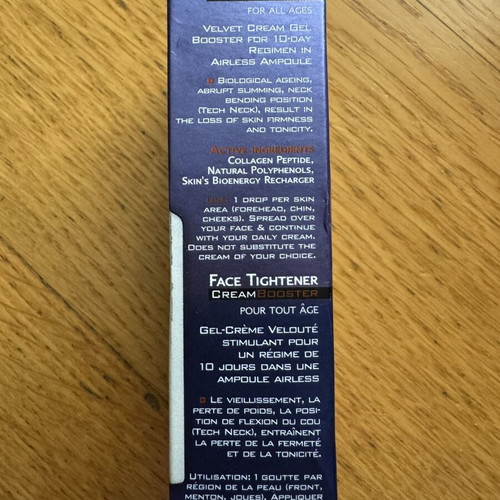 Frezyderm Face Tightener Velvet Concentrate 5ml new