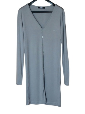 Raf Simons Long Cotton Cardigan Size L New Grey