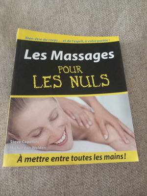 Les Massages pour les Nuls βιβλίο, γαλλικά