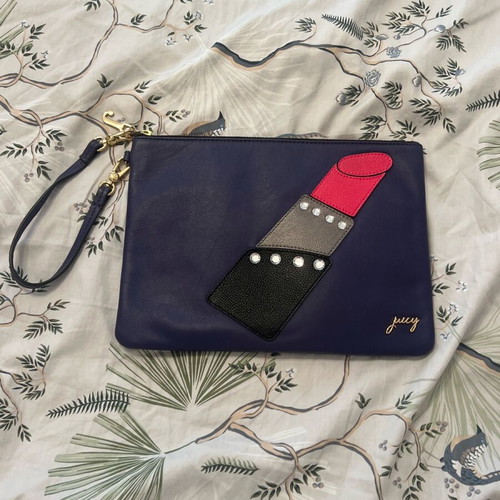 Juicy Couture clutch bag new, purple handheld