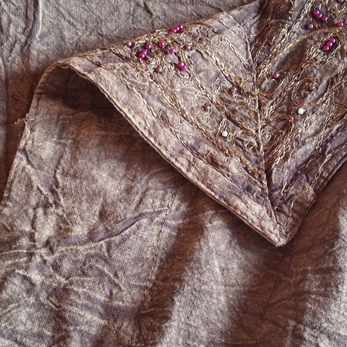 Cotton square used with machine embroidery 90×90 cm