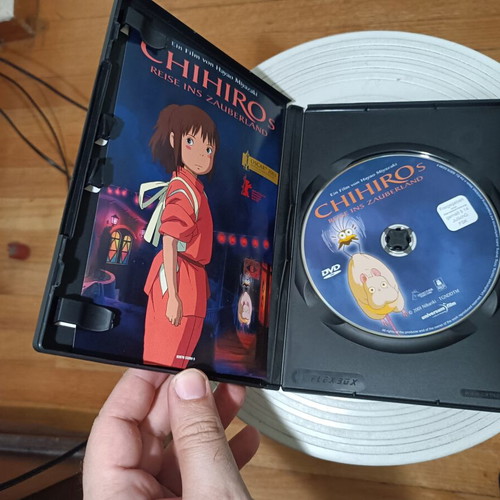 Spirited Away DVD anime fantasy movie