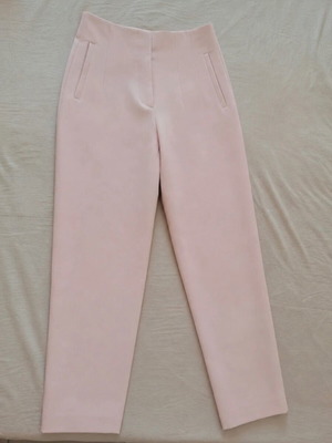 Zara high-rise fabric pants new, size XS