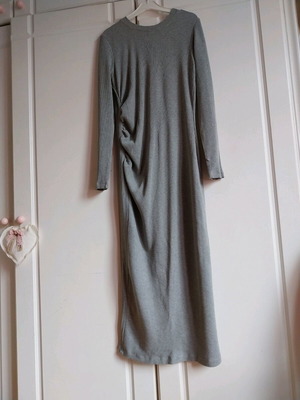 Rib dress H&M long, elastic, tight, very soft, like new