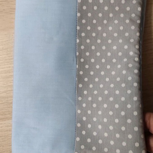 Child health booklet cover new fabric polka dot