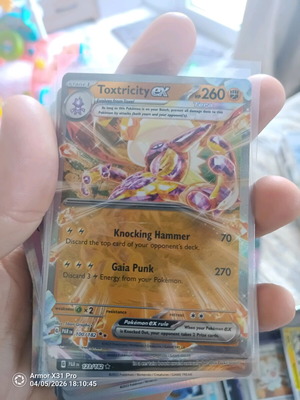 Pokemon Toxtricity ex (PAR 100) like new