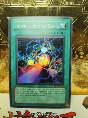 Triangle Ecstasy Spark κάρτα Yu-Gi-Oh! σαν καινούργιο