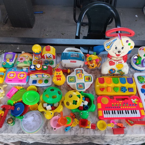 Baby educational toys used, 90s-00s decade, Fisher Price, Playskool
