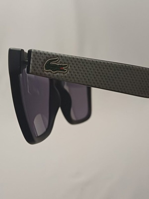 Lacoste men's sunglasses L732s 002 like new, black and gray