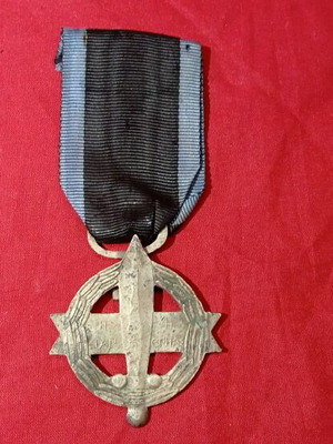 Greek War Cross Class C 1916-1917 used, authentic
