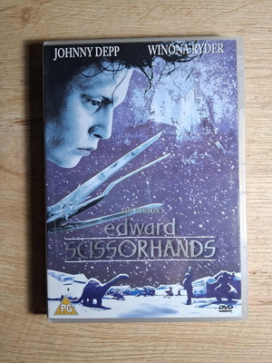 Edward Scissorhands DVD used, drama fantasy romance