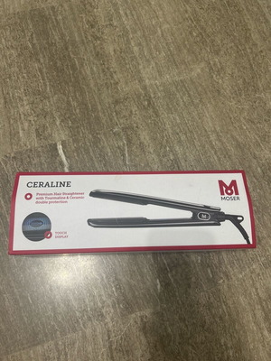 Πρέσα μαλλιών Moser Ceraline σαν καινούργιο με κεραμικές πλάκες