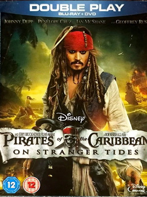 Pirates of the Caribbean On Stranger Tides Blu-Ray μεταχειρισμένο, περιπέτεια