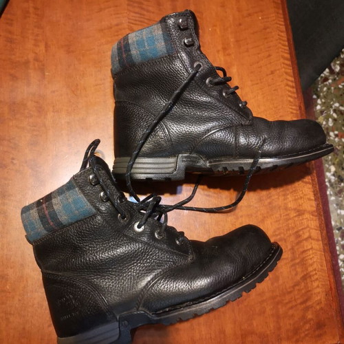 Caterpillar Kenzie ST P90392 women's boots used, safety shoes steel toe