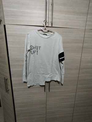 Sisley teenage blouse like new with unique design, size 170 cm